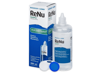 Разтвор ReNu MultiPlus 360 ml с контейнерче - Разтвор за почистване