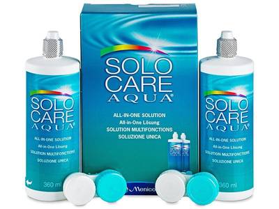 Разтвор SoloCare Aqua 2x360 ml - По-старт дизайн