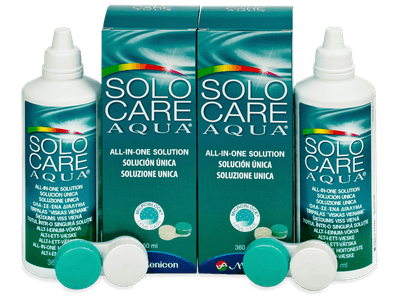 Разтвор SoloCare Aqua 2x360 ml - Икономичен пакет два разтвора