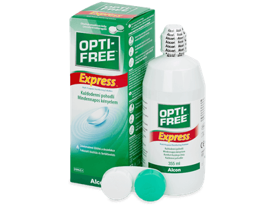 Разтвор OPTI-FREE Express 355 ml с контейнерче - Разтвор за почистване