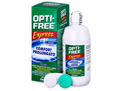 Разтвор OPTI-FREE Express 355 ml с контейнерче - По-старт дизайн