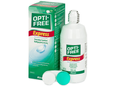 Разтвор OPTI-FREE Express 355 ml - Този продукт се предлага и в този вариант на опаковката