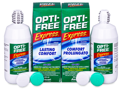 Разтвор OPTI-FREE Express 2 x 355 ml - По-старт дизайн