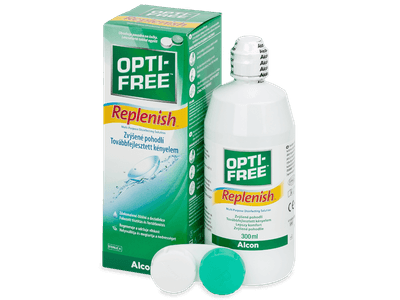 Разтвор OPTI-FREE RepleniSH 300 ml - Разтвор за почистване