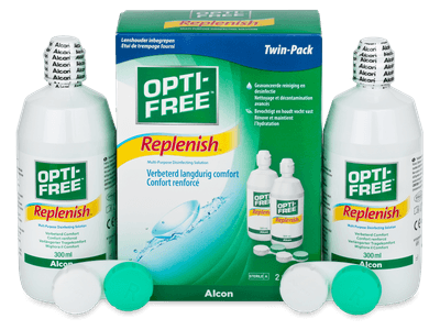 Разтвор OPTI-FREE RepleniSH 2 x 300 ml - По-старт дизайн