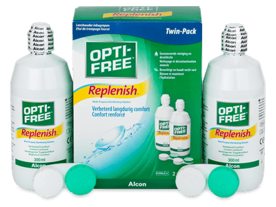 Разтвор OPTI-FREE RepleniSH 2 x 300 ml - По-старт дизайн