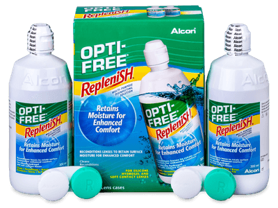 Разтвор OPTI-FREE RepleniSH 2 x 300 ml - По-старт дизайн