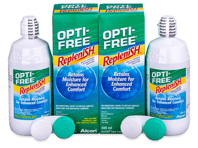 Разтвор OPTI-FREE RepleniSH 2 x 300 ml - По-старт дизайн