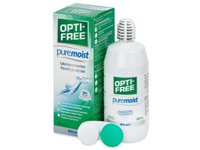 Разтвор OPTI-FREE PureMoist 300 ml  - Разтвор за почистване