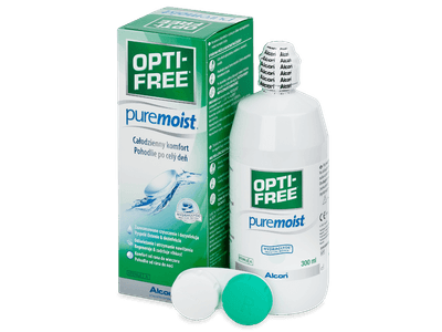 Разтвор OPTI-FREE PureMoist 300 ml  - Разтвор за почистване
