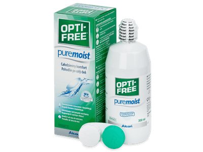 Разтвор OPTI-FREE PureMoist 300 ml - Разтвор за почистване