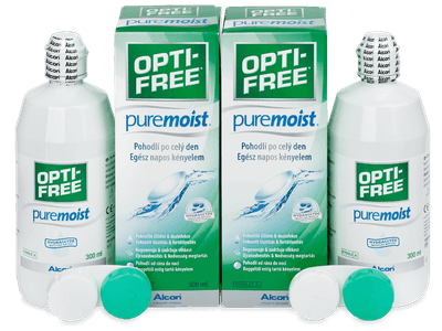 Разтвор Opti-Free PureMoist 2 x 300 ml