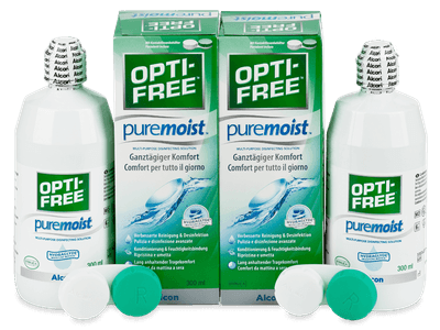 Разтвор Opti-Free PureMoist 2 x 300 ml - Този продукт се предлага и в този вариант на опаковката