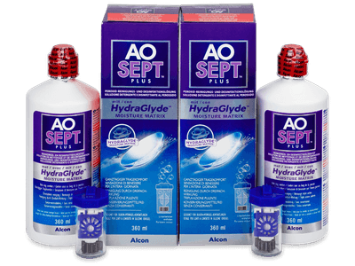 Разтвор AO SEPT PLUS HydraGlyde 2x360 ml