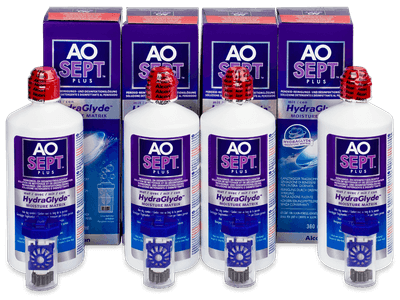 Разтвор AO SEPT PLUS HydraGlyde 4x360 ml