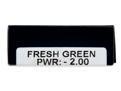 TopVue Daily Color - Fresh Green - дневни с диоптър (2 лещи) - Преглед на параметри