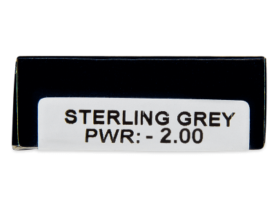 TopVue Daily Color - Sterling Grey - дневни с диоптър (2 лещи) - Преглед на параметри