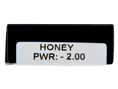TopVue Daily Color - Honey - дневни с диоптър (2 лещи) - Преглед на параметри