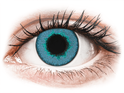 TopVue Daily Color - Brilliant Blue - дневни без диоптър (2 лещи) - Coloured contact lenses