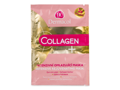 Dermacol  подмладяваща маска Collagen+ 2х 8 g 