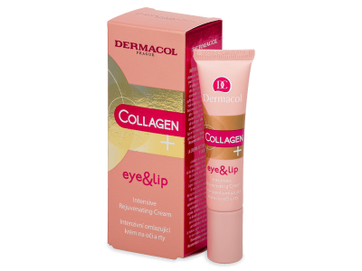 Dermacol подмладяващ крем за очи и устни Collagen+ 15 ml 