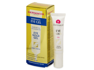 Dermacol околоочен гел за уморени очи Eye Gold 15 ml
