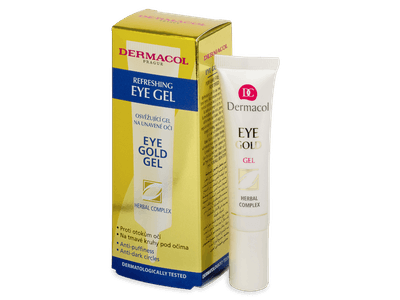 Dermacol околоочен гел за уморени очи Eye Gold 15 ml 