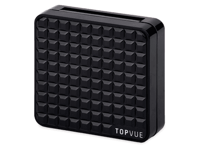 Калъф за лещи с огледало TopVue - мрежест модел