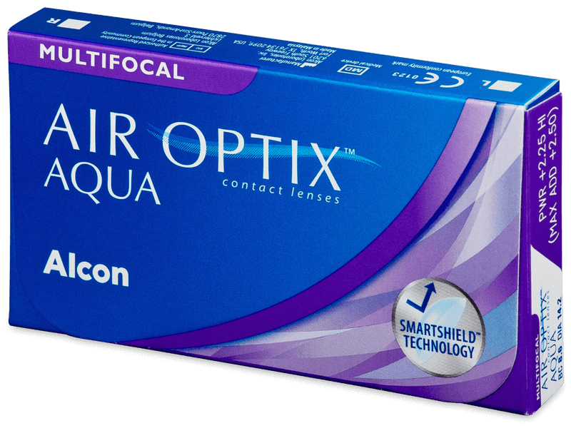 Air Optix Aqua Multifocal (6 лещи) - Мултифокални лещи