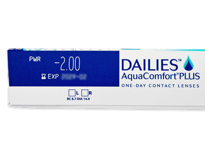 Dailies AquaComfort Plus (90 лещи) - Преглед на параметри