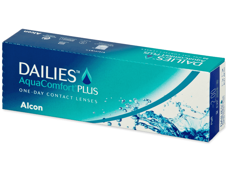 Dailies AquaComfort Plus (30 лещи) - Еднодневни контактни лещи