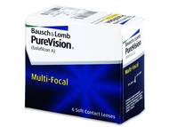 PureVision Multifocal (6 лещи) Bausch and Lomb - лещи за очи, разтвори и капки - PureVision Multifocal (6 лещи)