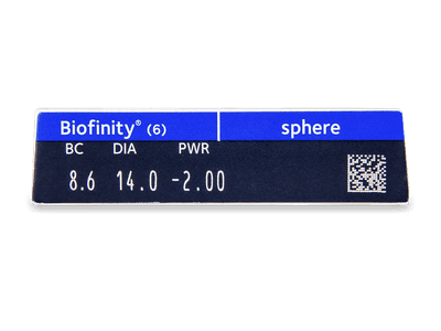 Biofinity (6 лещи) - Преглед на параметри