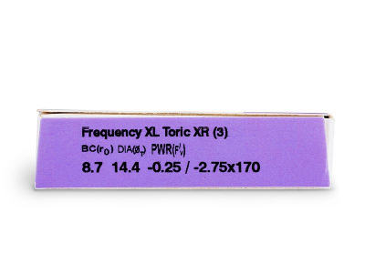 FREQUENCY XCEL TORIC XR (3 лещи) - Преглед на параметри