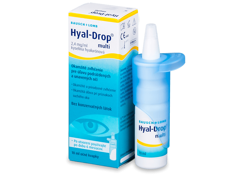 Капки за очи Hyal-Drop Multi 10 ml - Капки за очи