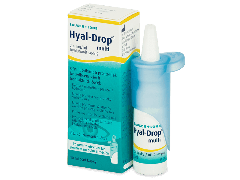Капки за очи Hyal-Drop Multi 10 ml - Капки за очи