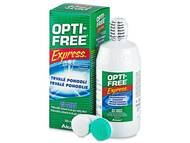 Разтвор OPTI-FREE Express 355 мл. с контейнерче Разтвор за контактни лещи Opti-FREE - Разтвор OPTI-FREE Express 355 мл. с контейнерче