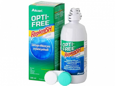 Разтвор OPTI-FREE RepleniSH 300 ml  - По-старт дизайн