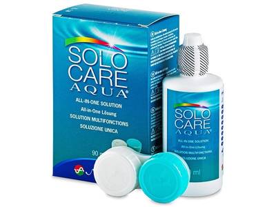 Разтвор SoloCare Aqua 90 ml с контейнерче - По-старт дизайн