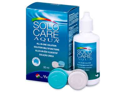 Разтвор SoloCare Aqua 90 ml с контейнерче 