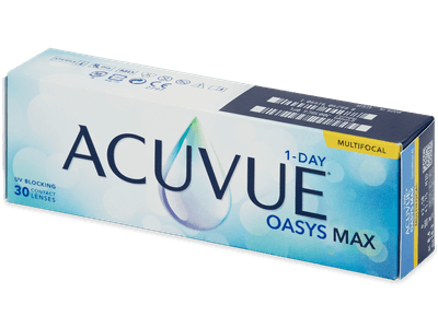 Acuvue Oasys Max 1-Day Multifocal (30 лещи) - Мултифокални лещи