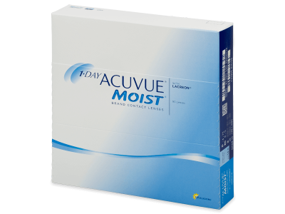 1 Day Acuvue Moist (90 лещи) - Еднодневни контактни лещи