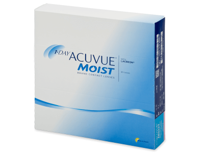 1 Day Acuvue Moist (90 лещи) - Еднодневни контактни лещи