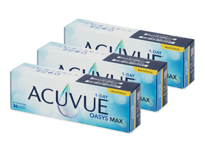 Acuvue Oasys Max 1-Day Multifocal (90 лещи) - Мултифокални лещи