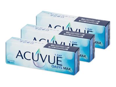 Acuvue Oasys Max 1-Day (90 лещи) - Еднодневни контактни лещи