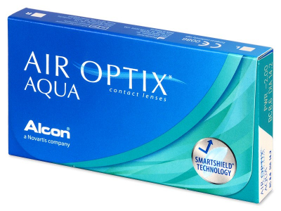 Air Optix Aqua (6 лещи) - Месечни контактни лещи
