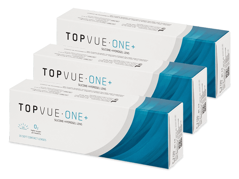 TopVue One+ (90 лещи) - Еднодневни контактни лещи