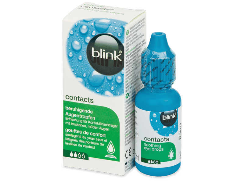 Blink Contacts Капки за очи 10 ml - Капки за очи