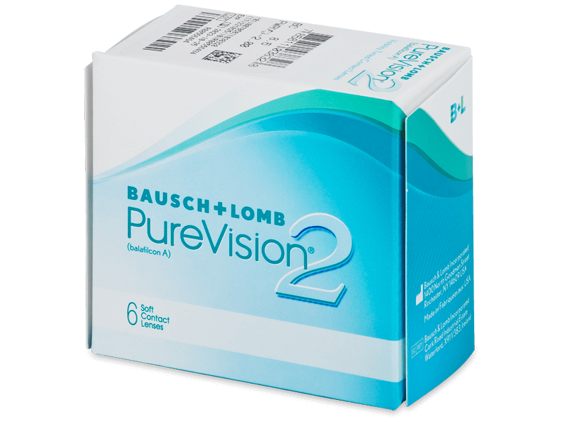 PureVision 2 (6 лещи) - Месечни контактни лещи