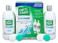 Разтвор Opti-Free PureMoist 2 x 300 мл. Разтвор за контактни лещи Opti-FREE - Разтвор Opti-Free PureMoist 2 x 300 мл.